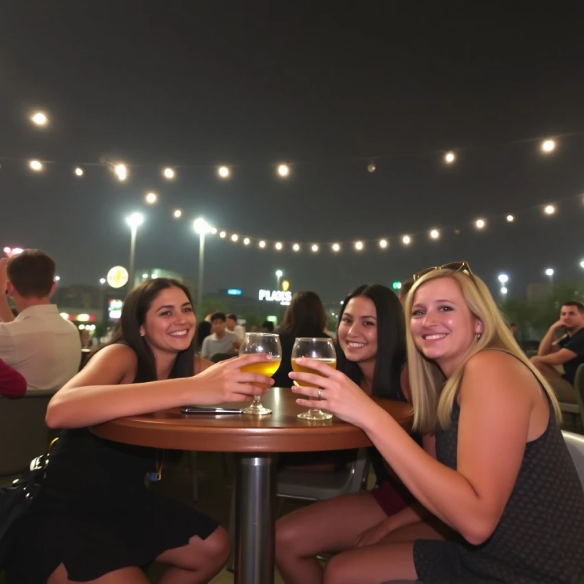 Unexpected meet up with friends