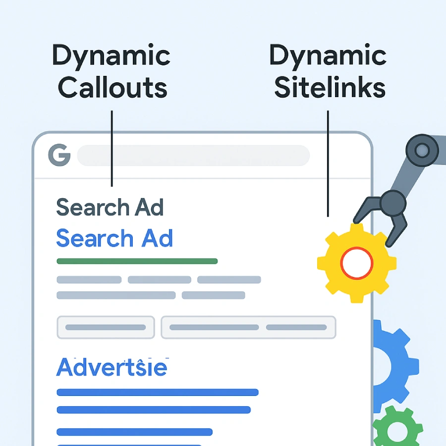 Google Ads account-level automated assets