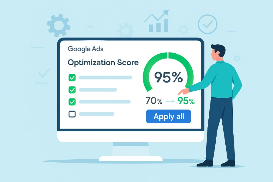 Google Ads Optimization Score