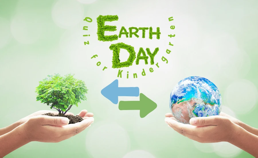 Earth Day Quiz For Kindergarten Mite Art
