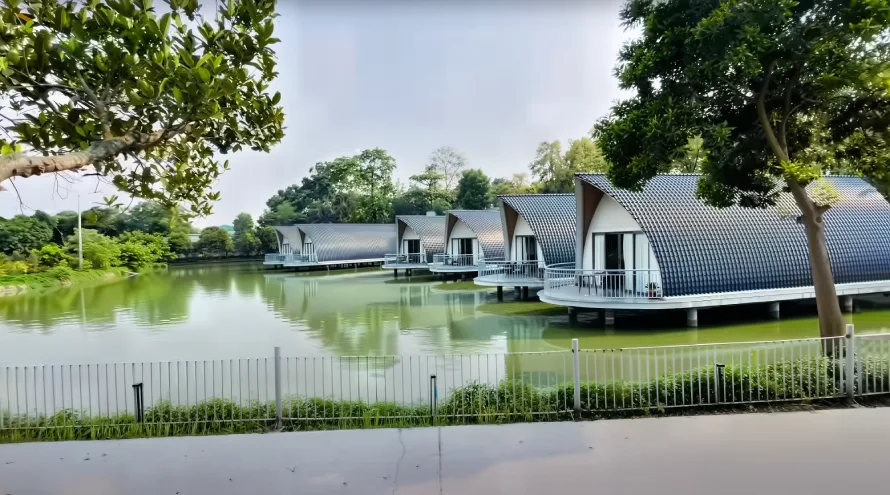 Best Resorts for Couples in Gazipur, Dhaka 11 Scenic Garden And Duplex Cabins At Dream Square Resort In Gazipur, Surrounded By Nature.