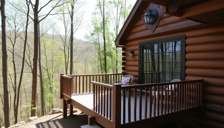 Why Mountain Towns Make the Perfect Weekend Getaway for Budget Travelers 2 Cozy Mountain Cabin Rental In Pigeon Forge, Tennessee