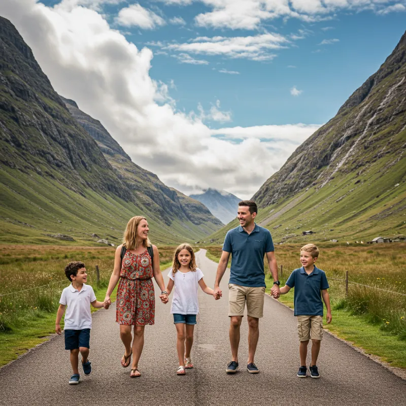 How to Plan a Trip Everyone in the Family Will Enjoy 5 Happy family (parents and kids) connecting and laughing in a beautiful new place, creating lasting memories.