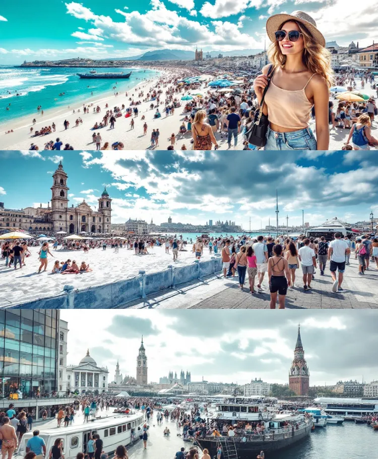 When Is the Best Time of Year to Travel Globally? 2 Funny Comparison Of Crowded (High), Empty (Low), And Just Right (Shoulder) Travel Seasons.