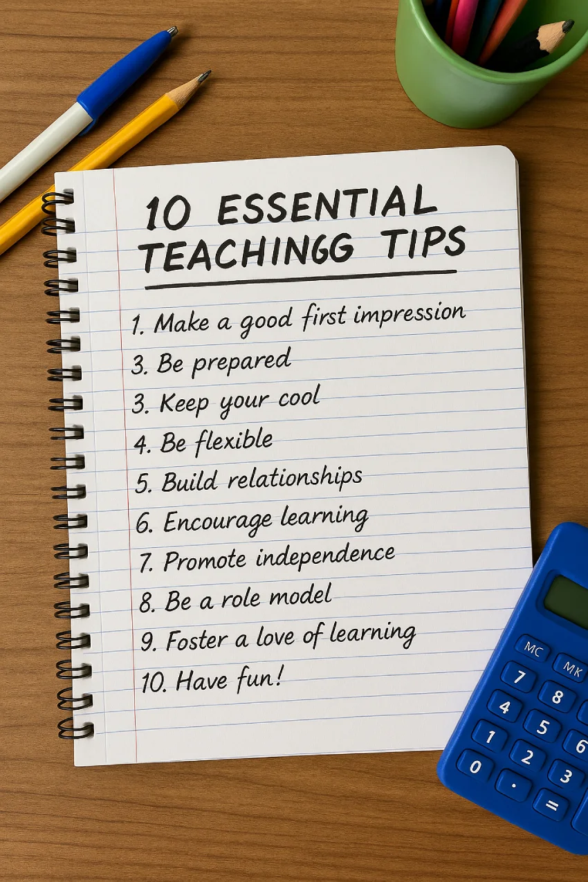 10 Essential Teaching Tips For New Teachers