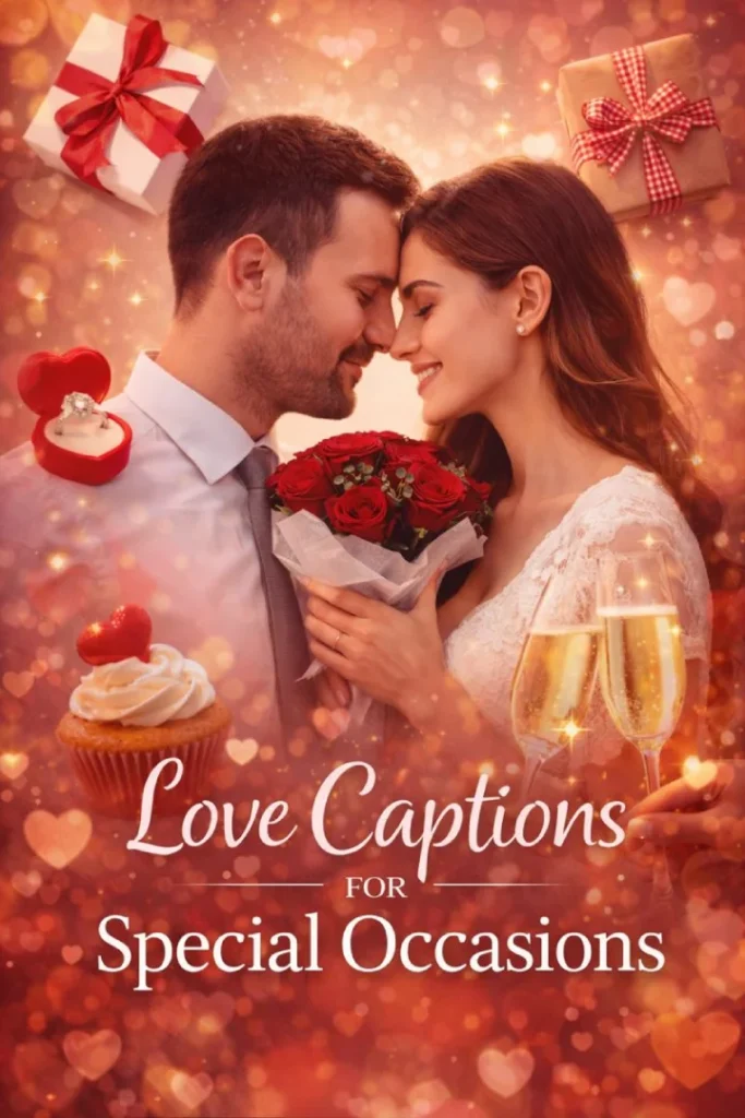 250+ Perfect Love Captions for Instagram to Express Your Love 8 Love Captions For Special Occasions