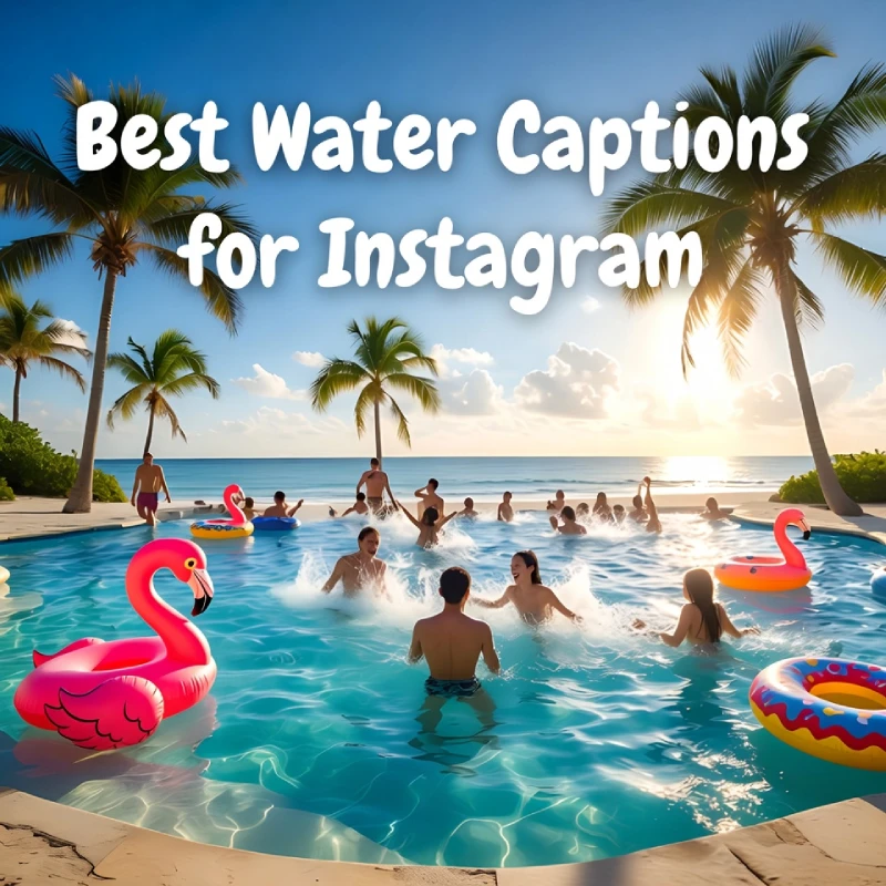 Amazing Water Captions For Instagram