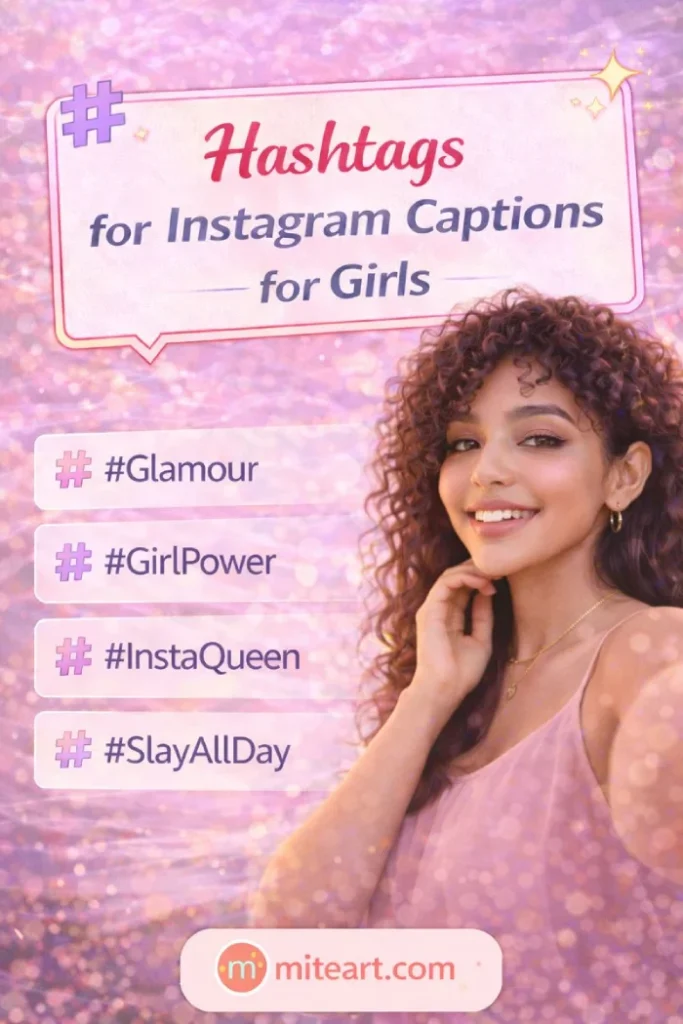 Best Hashtags For Instagram Captions For Girls