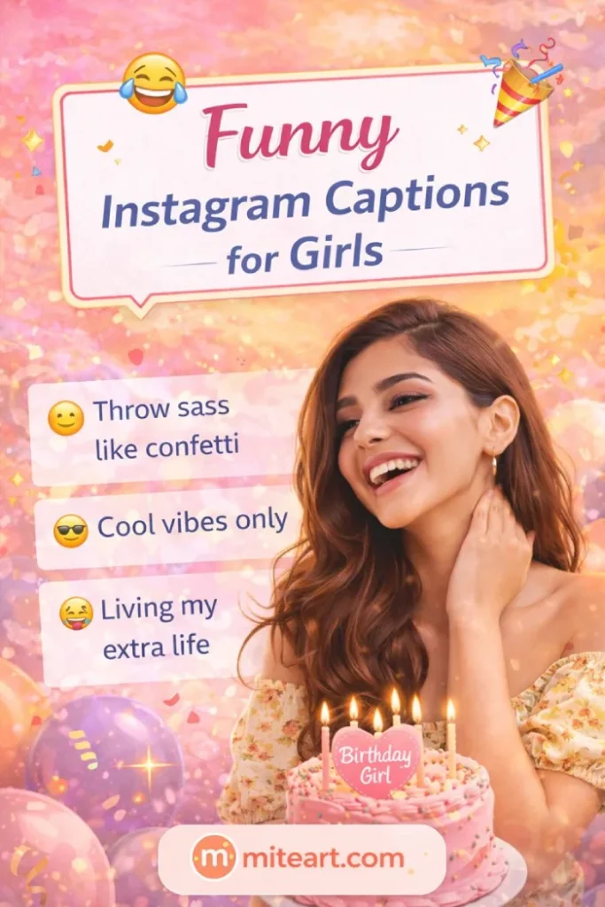 Funny Instagram Captions For Girls