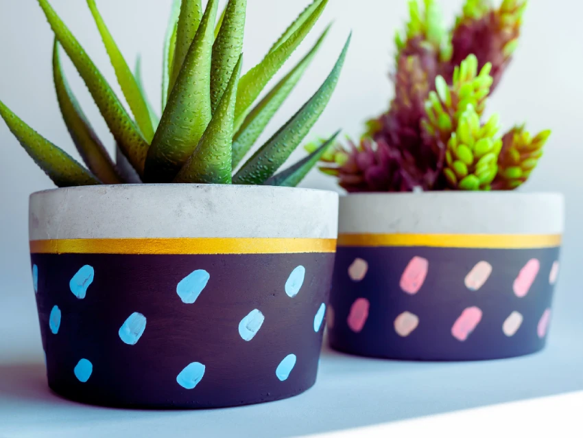 Geometric Pots