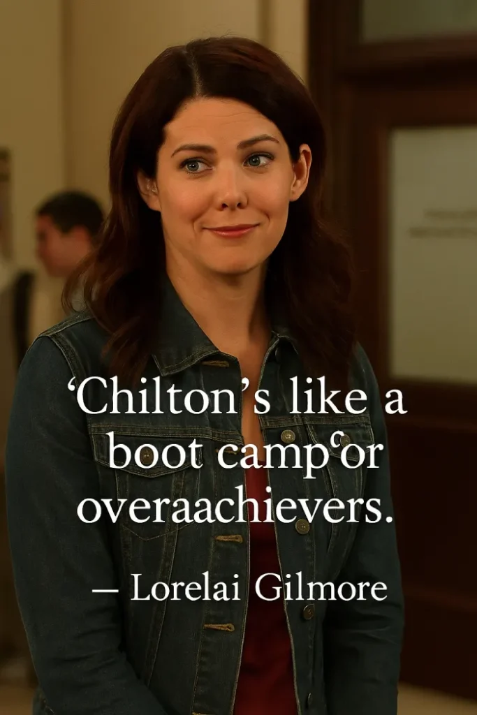 Lorelai Gilmore Quotes About School