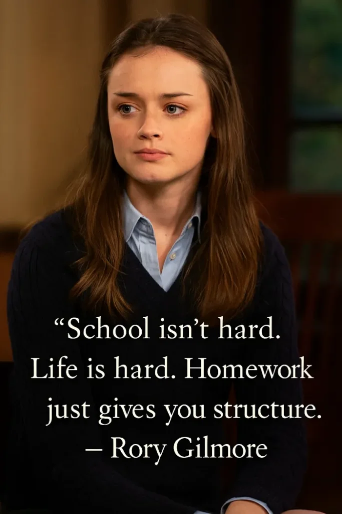 Rory Gilmore Dialogue Quotes
