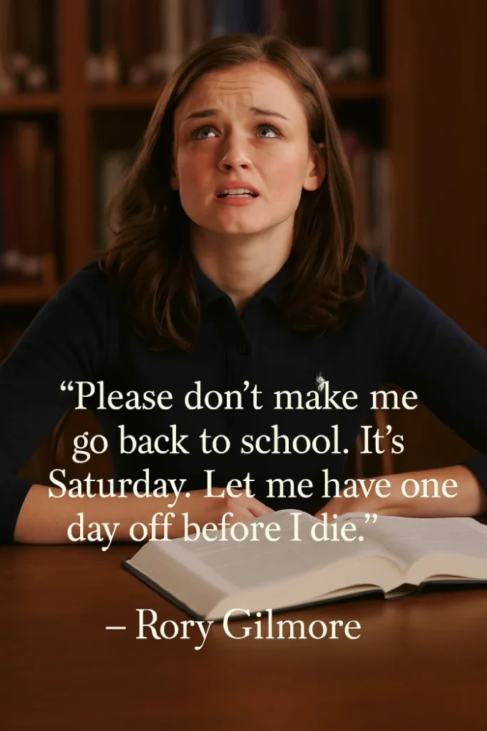 Rory Gilmore Quotes About Books