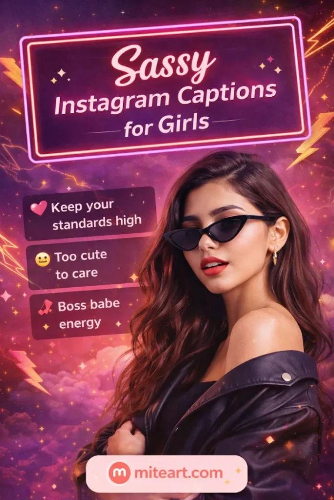 Sassy Instagram Captions For Girls