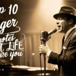 Top 10 Singer Quotes About Life