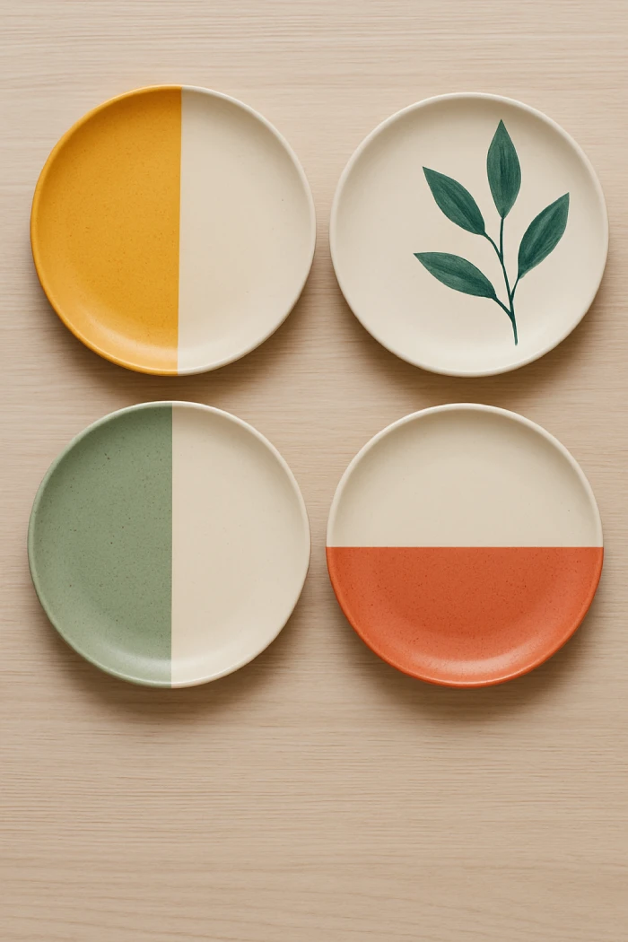Home 1 Two-Toned Patterns For Plates